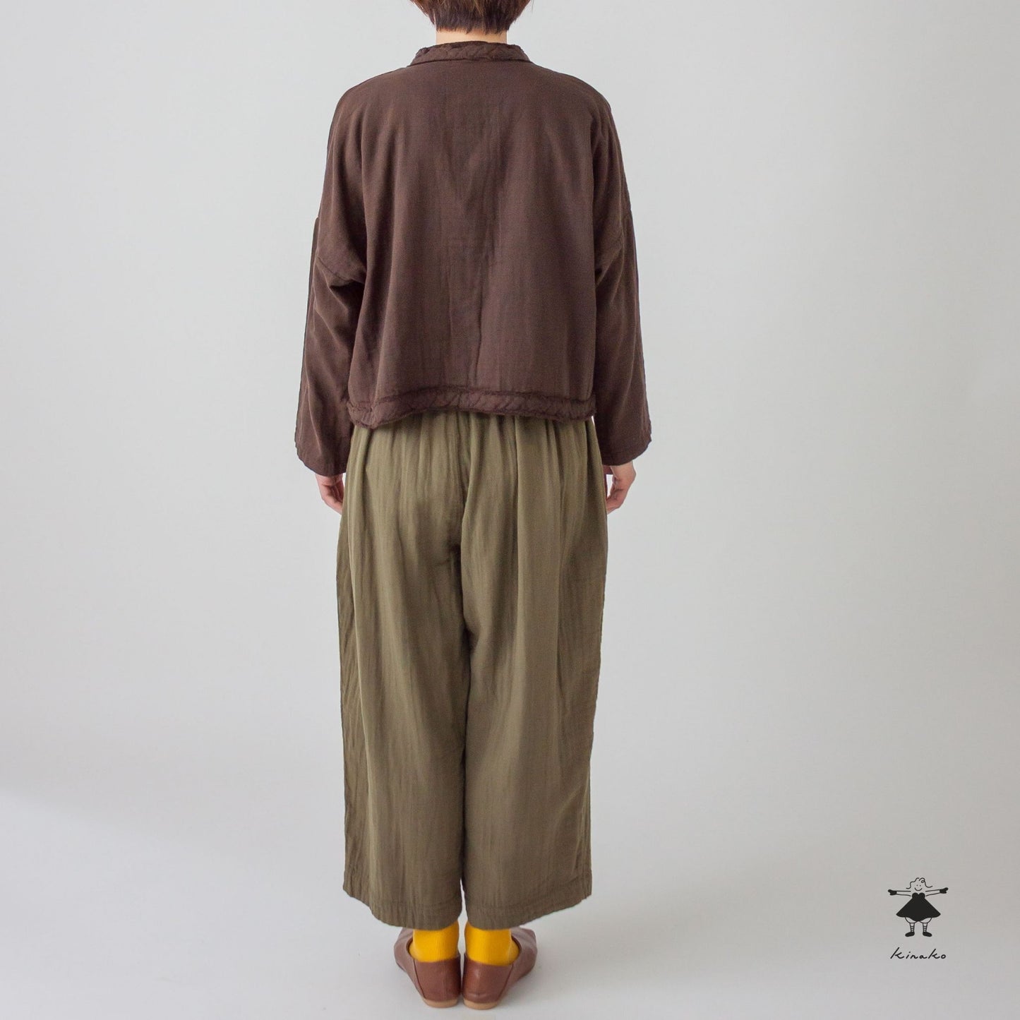 トリプルガーゼゆったりパンツ