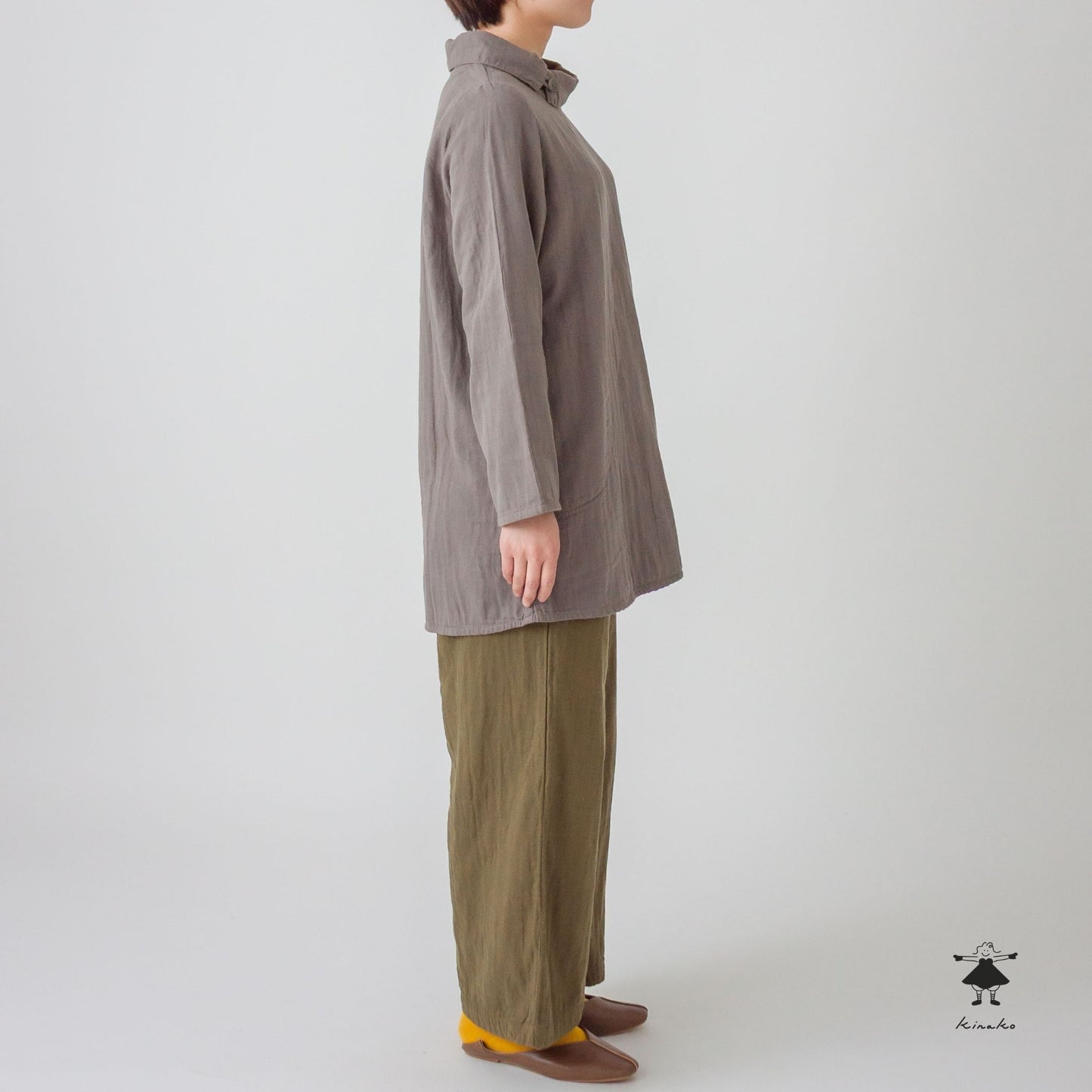 トリプルガーゼワイドパンツ