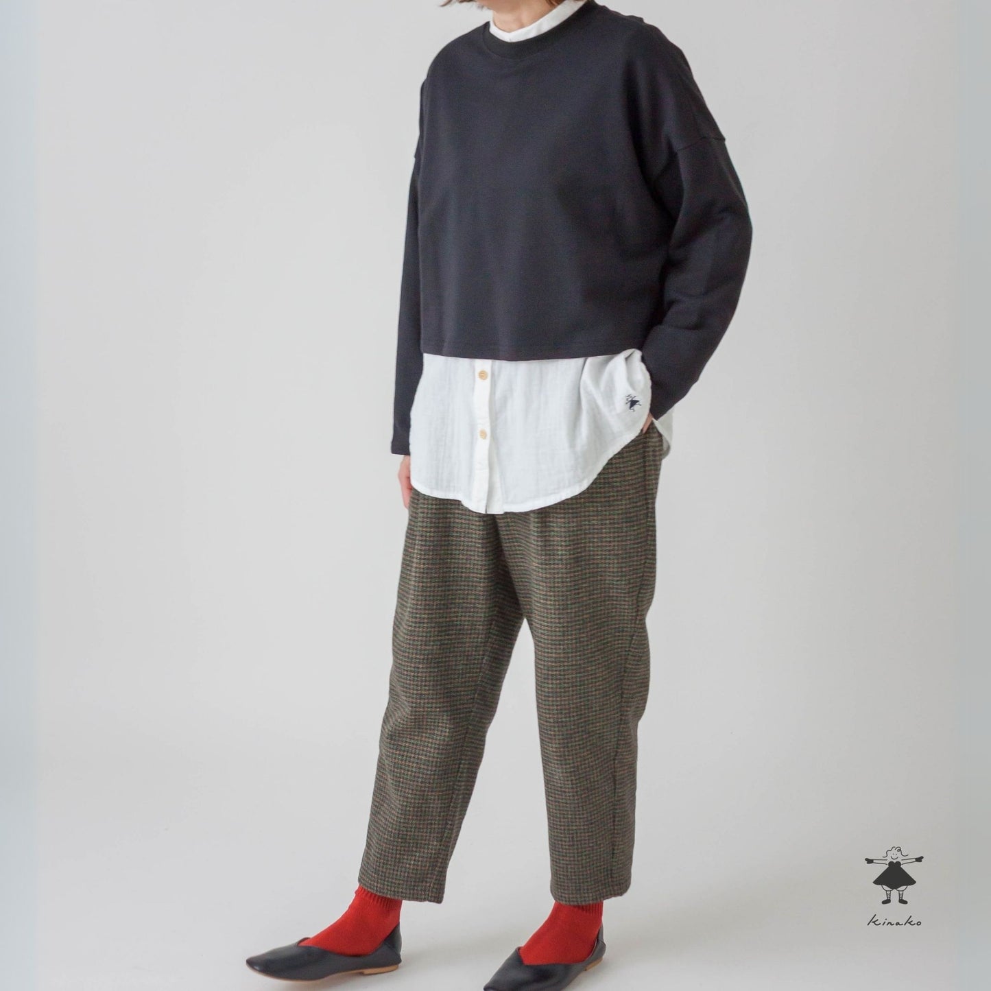 コットンツイードパンツ