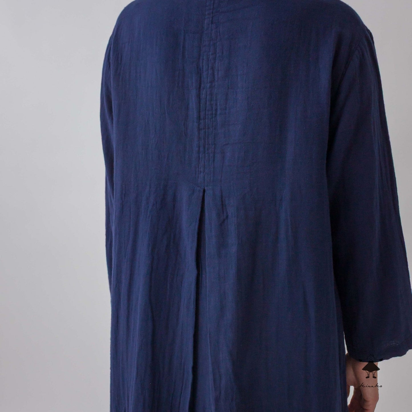 ダブルガーゼ後タックワンピース