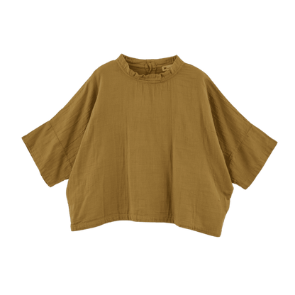 Double gauze short length pullover (standard item)