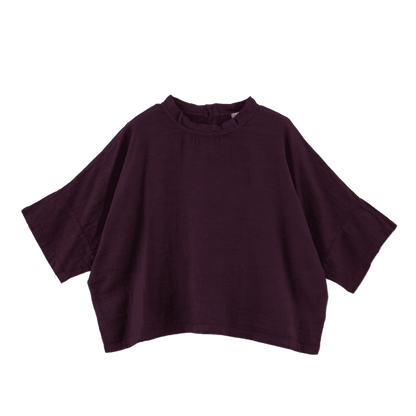 Double gauze short length pullover (standard item)