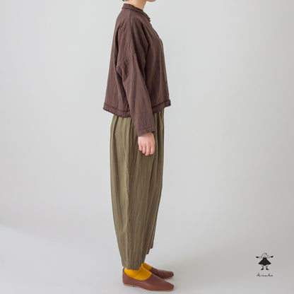 トリプルガーゼゆったりパンツ