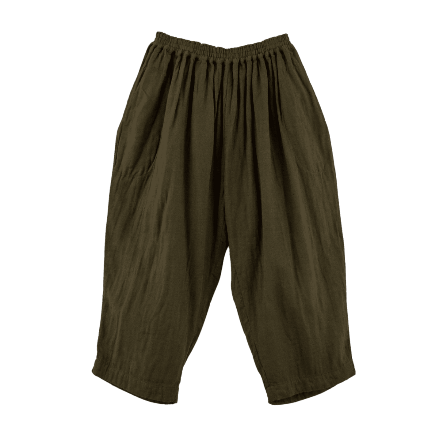 Triple gauze loose pants (standard item)