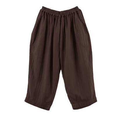 Triple gauze loose pants (standard item)