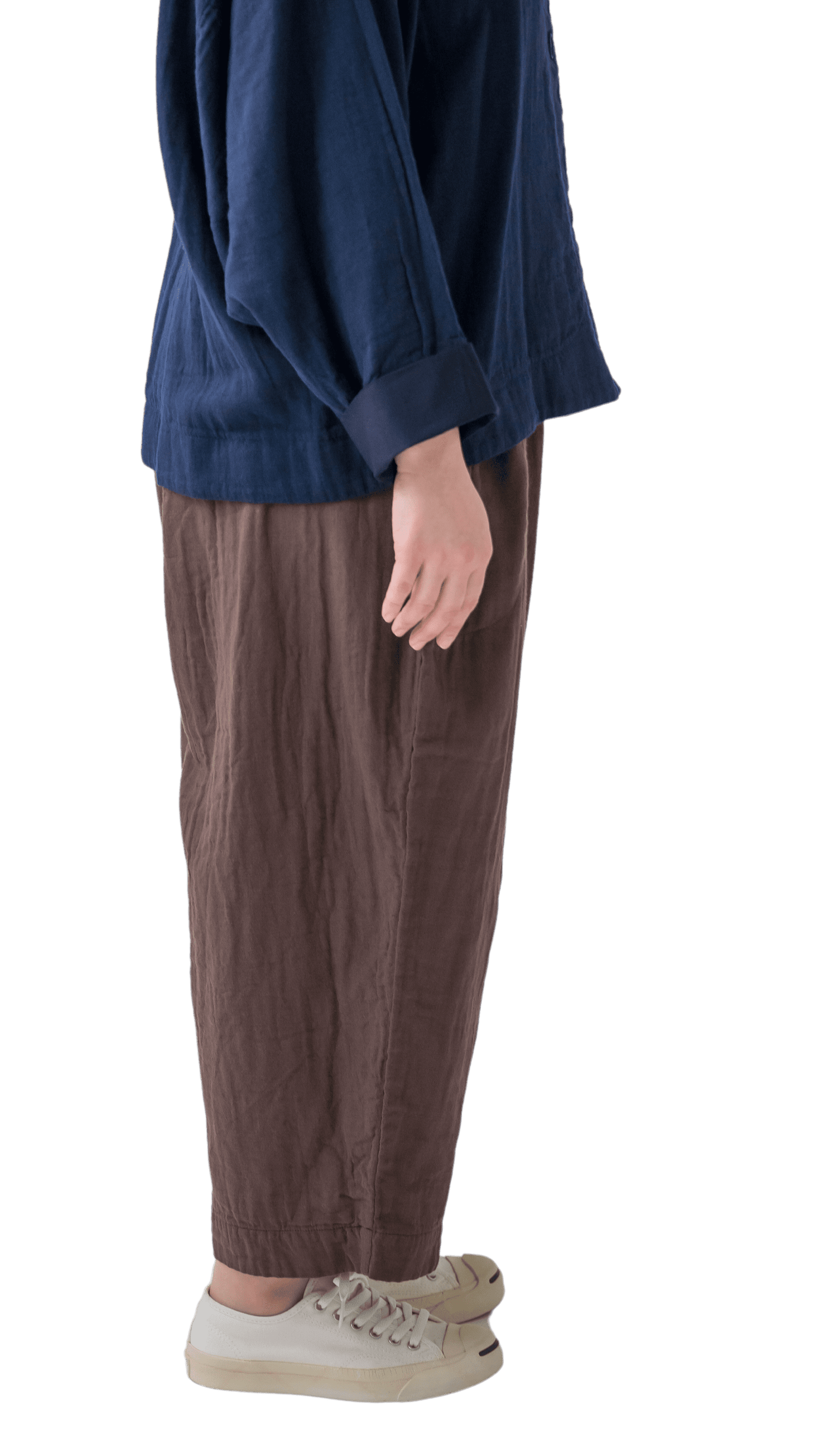 Triple gauze loose pants (standard item)