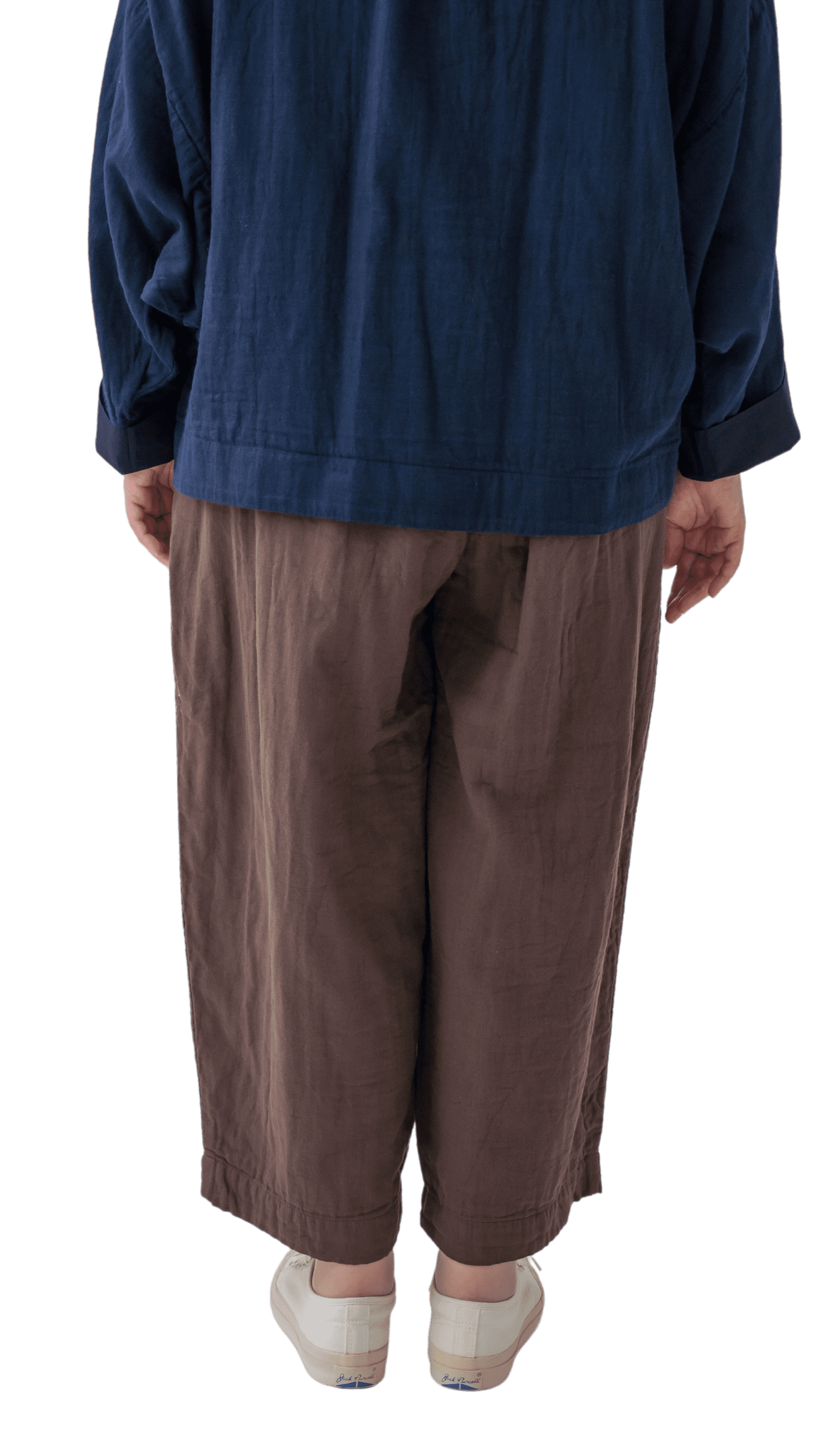 Triple gauze loose pants (standard item)