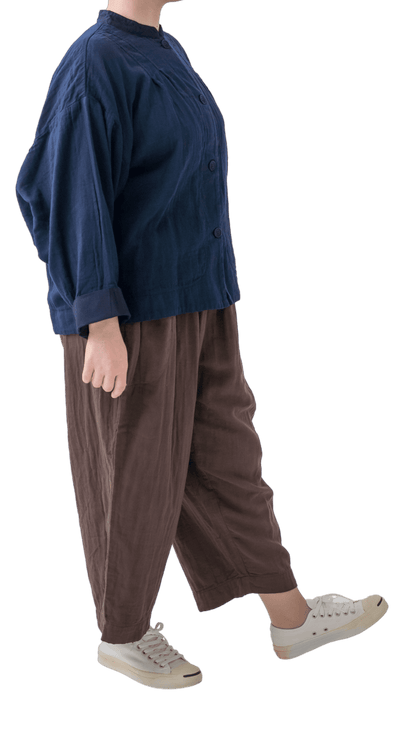 Triple gauze loose pants (standard item)