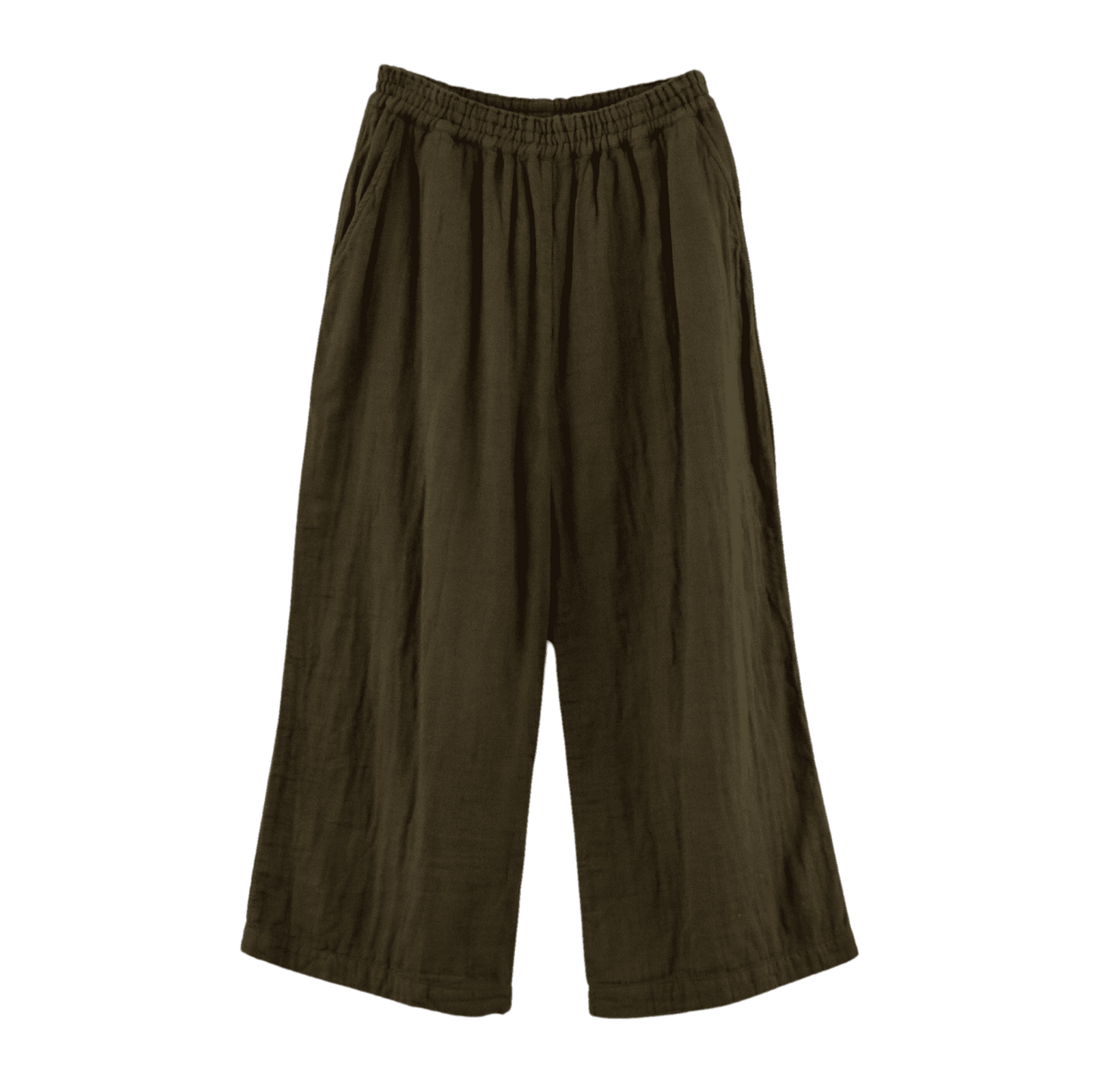 Triple gauze wide pants (standard item)