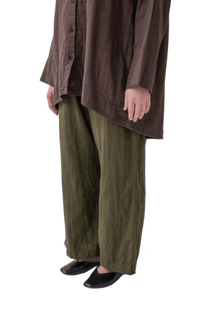 Triple gauze wide pants (standard item)