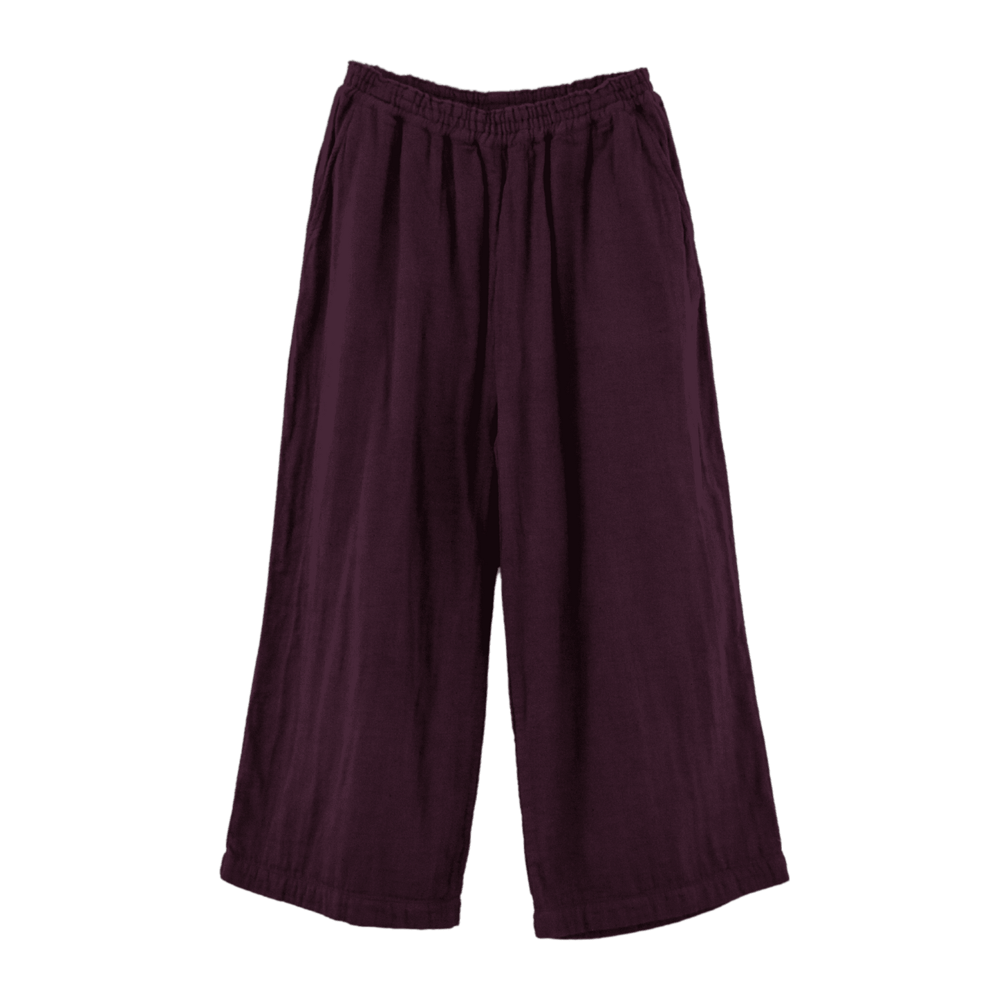 Triple gauze wide pants (standard item)