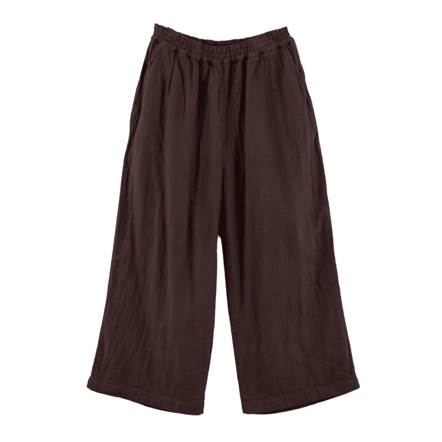 Triple gauze wide pants (standard item)