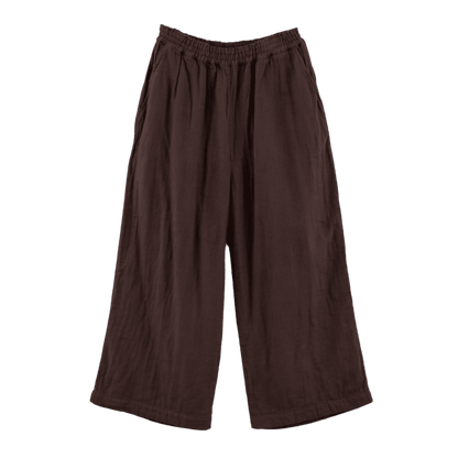 Triple gauze wide pants (standard item)