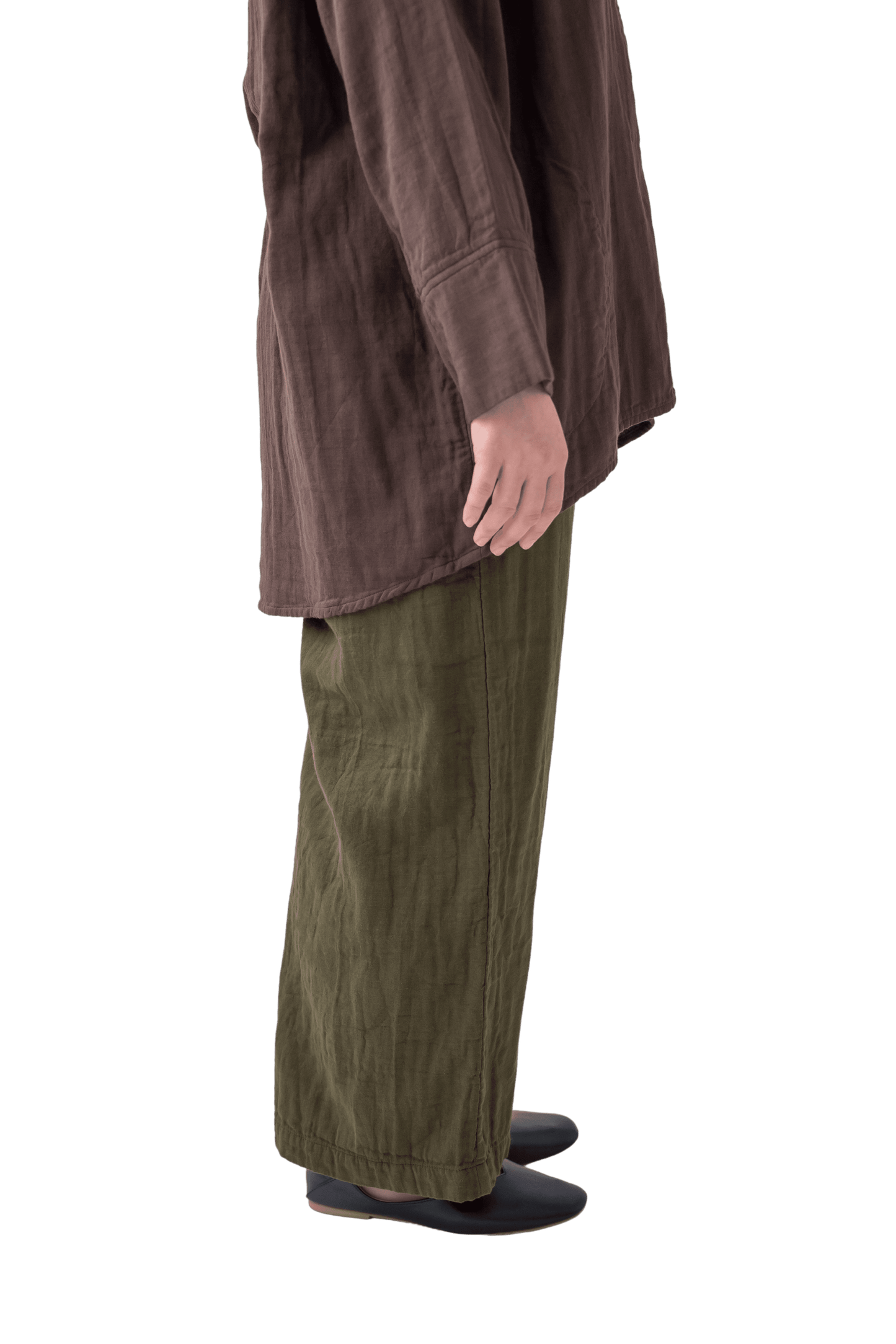 Triple gauze wide pants (standard item)