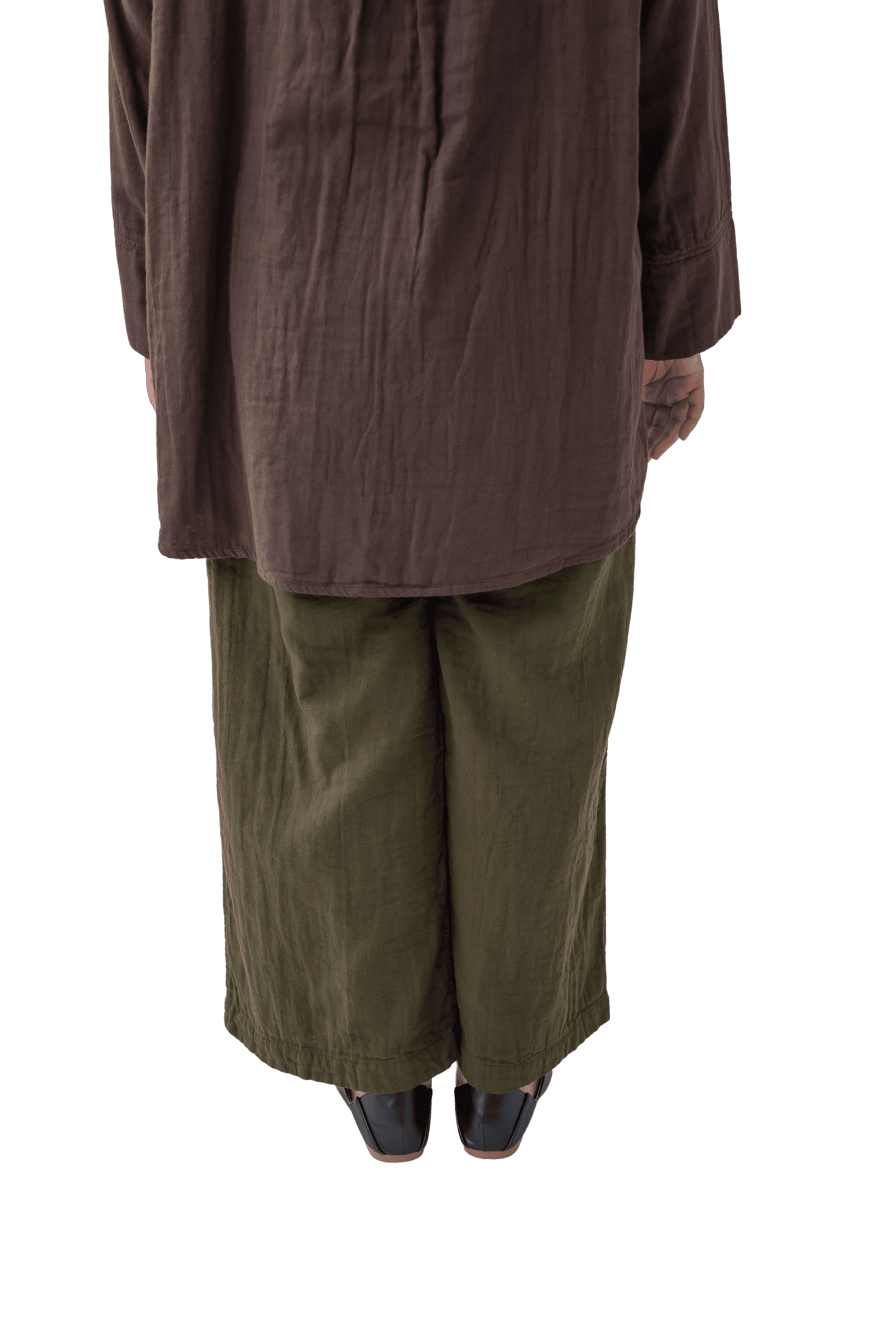 Triple gauze wide pants (standard item)