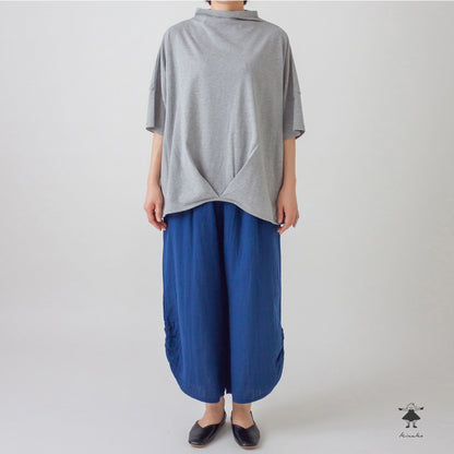 天竺 ボトルネック BIGプルオーバー