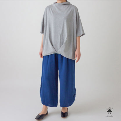 天竺 ボトルネック BIGプルオーバー