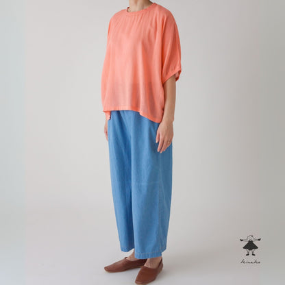 デニムワイドパンツ