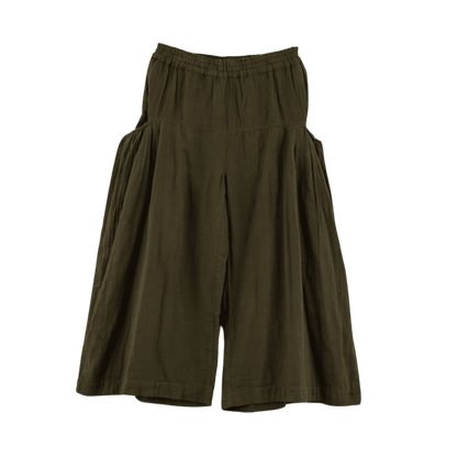 Double gauze pocket tuck pants