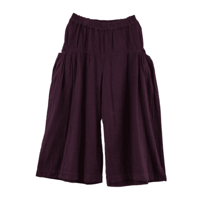 Double gauze pocket tuck pants