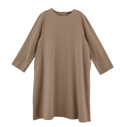 Double-woven gauze-lined dress