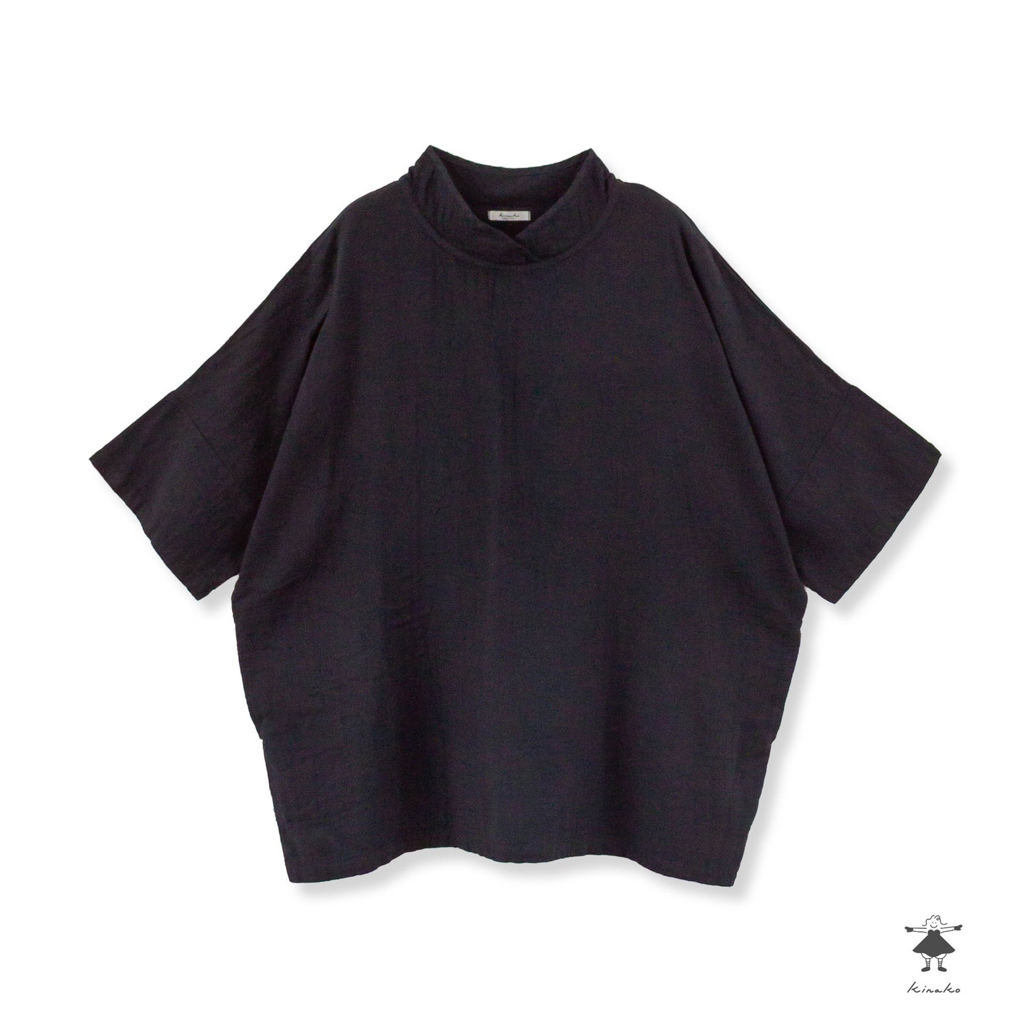 ダブルガーゼ ロングプルオーバー