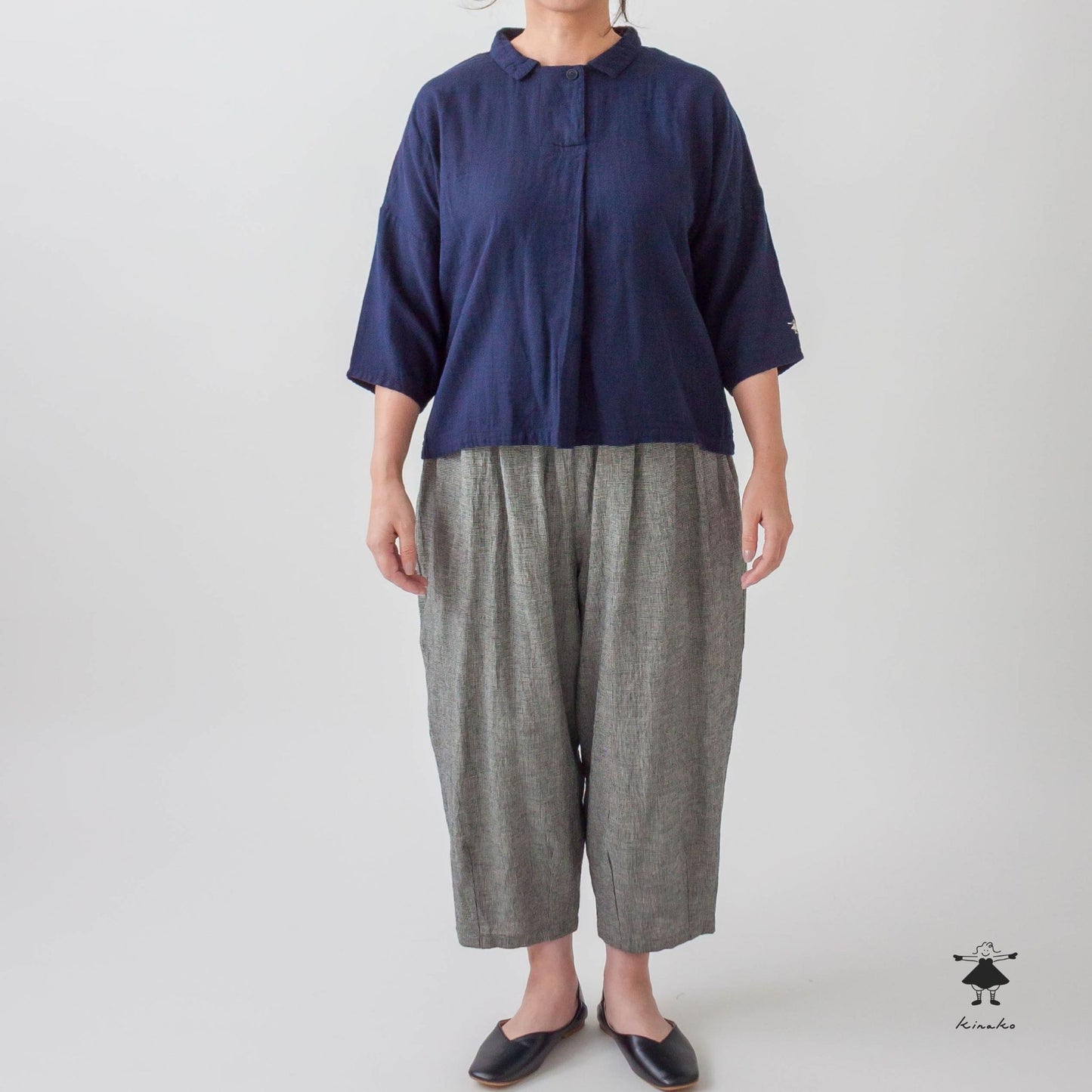 ダブルガーゼBIGプルオーバー