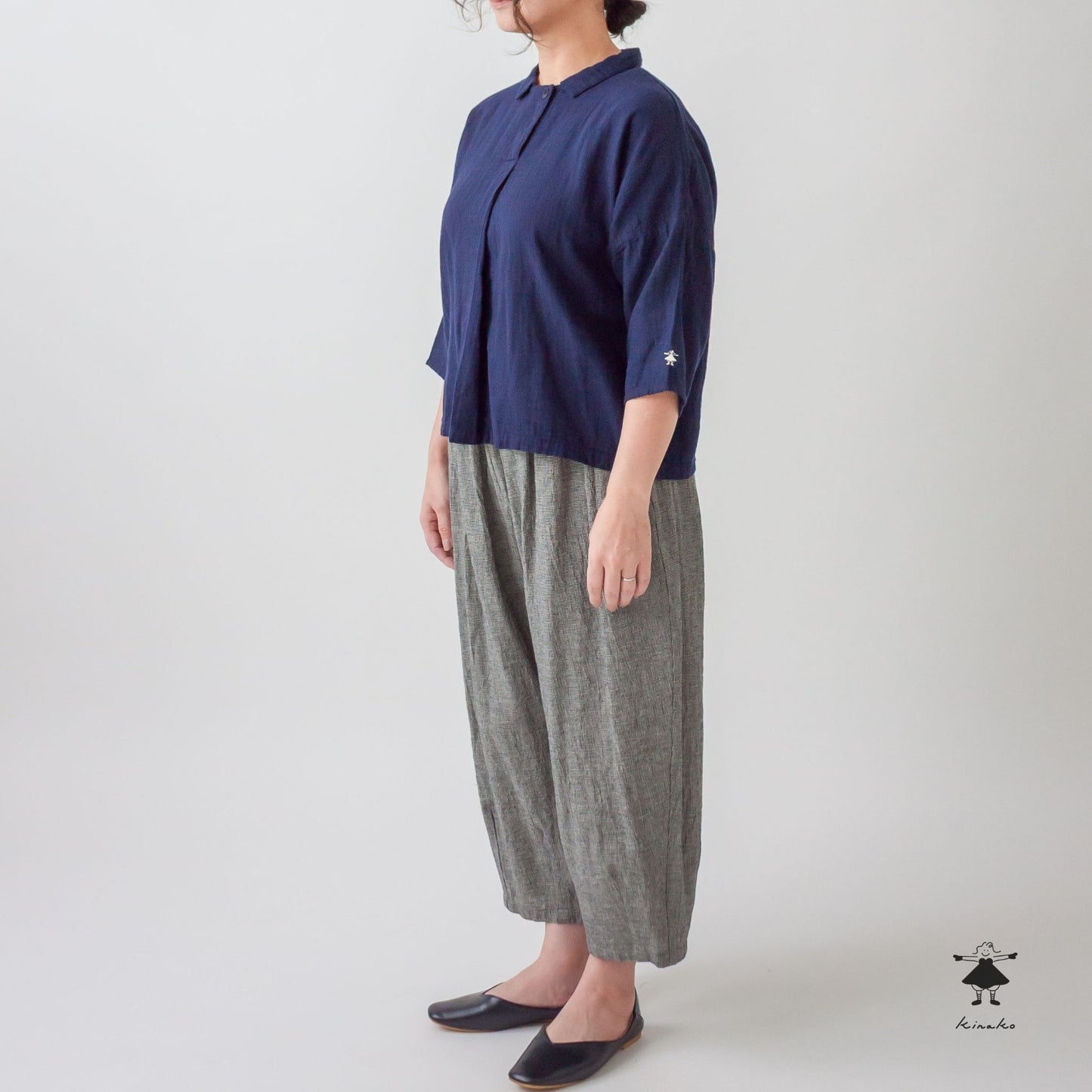 ダブルガーゼBIGプルオーバー