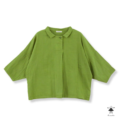 ダブルガーゼBIGプルオーバー