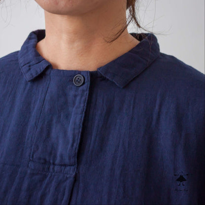 ダブルガーゼBIGプルオーバー