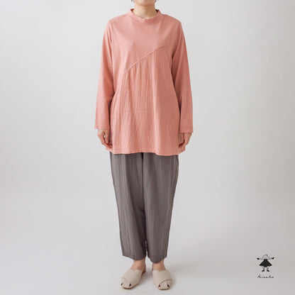 ダブルガーゼ×天竺チュニック