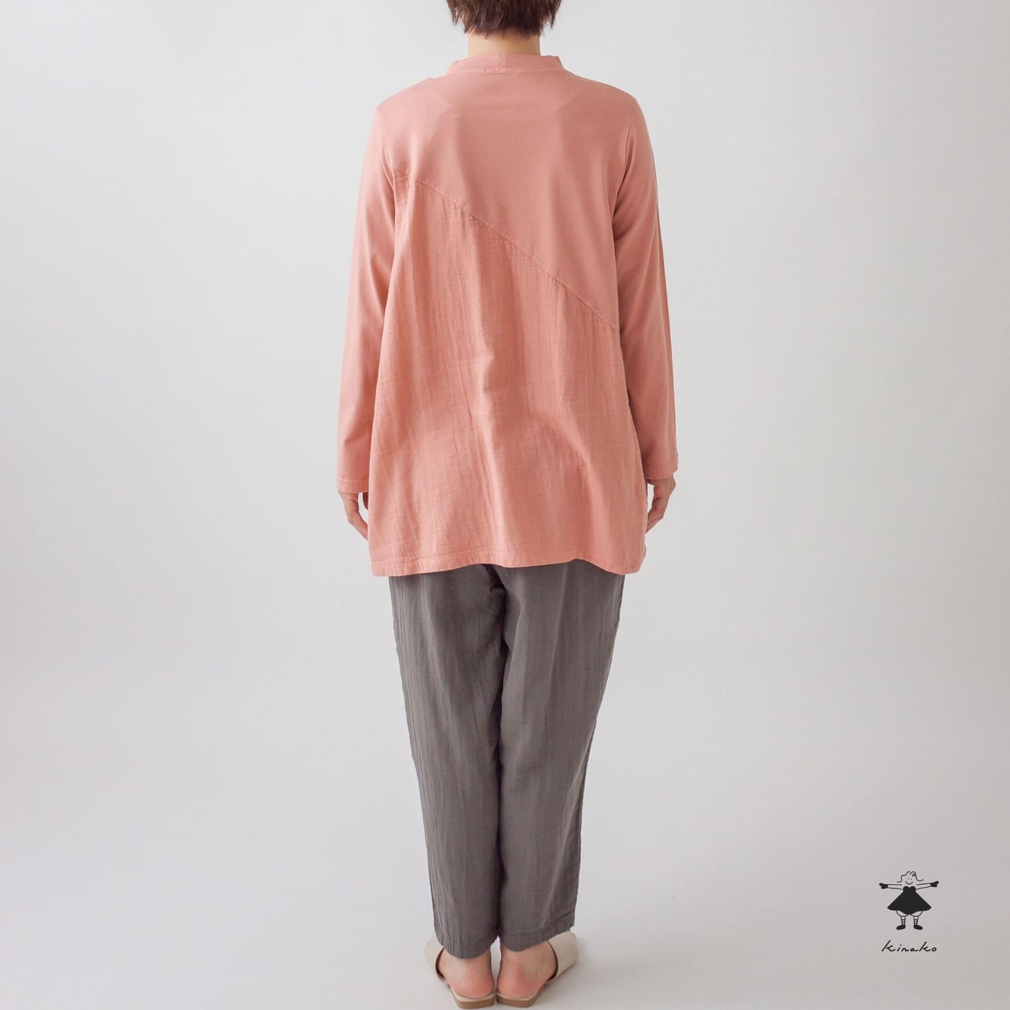 ダブルガーゼ×天竺チュニック