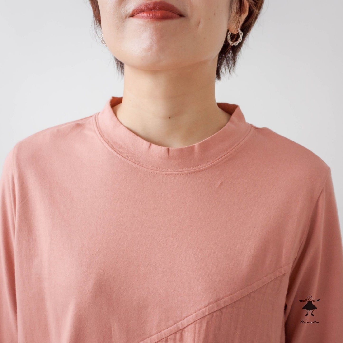 ダブルガーゼ×天竺チュニック