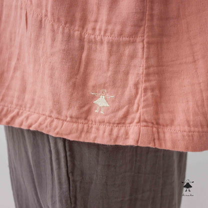 ダブルガーゼ×天竺チュニック