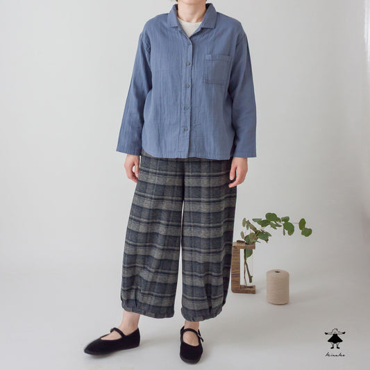 ダブルガーゼ シャツ