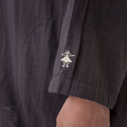 ダブルガーゼピンタックBIGチュニック