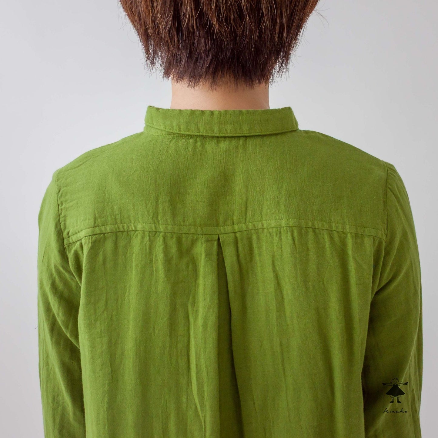 ダブルガーゼチュニックブラウス