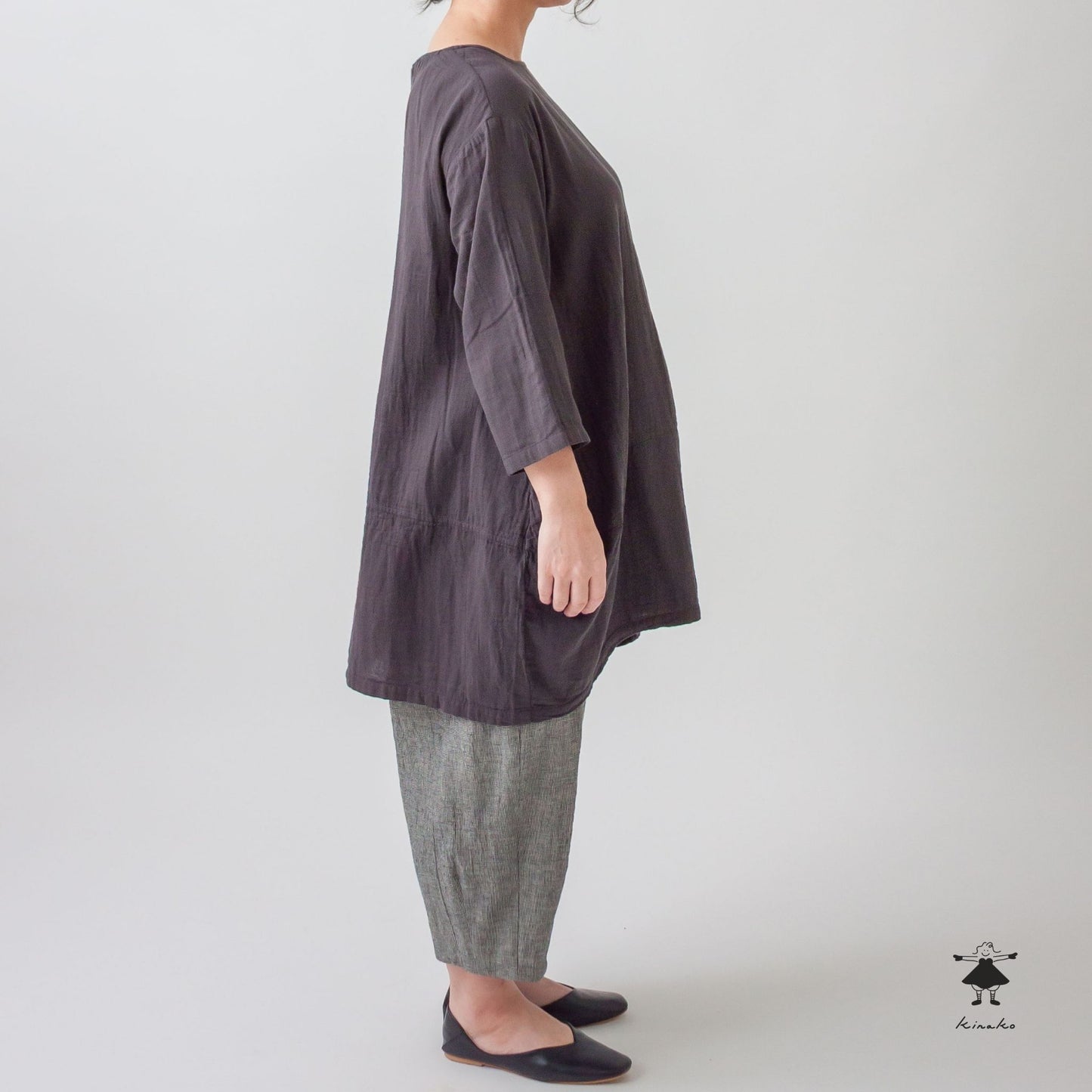 ダブルガーゼバルーンチュニック