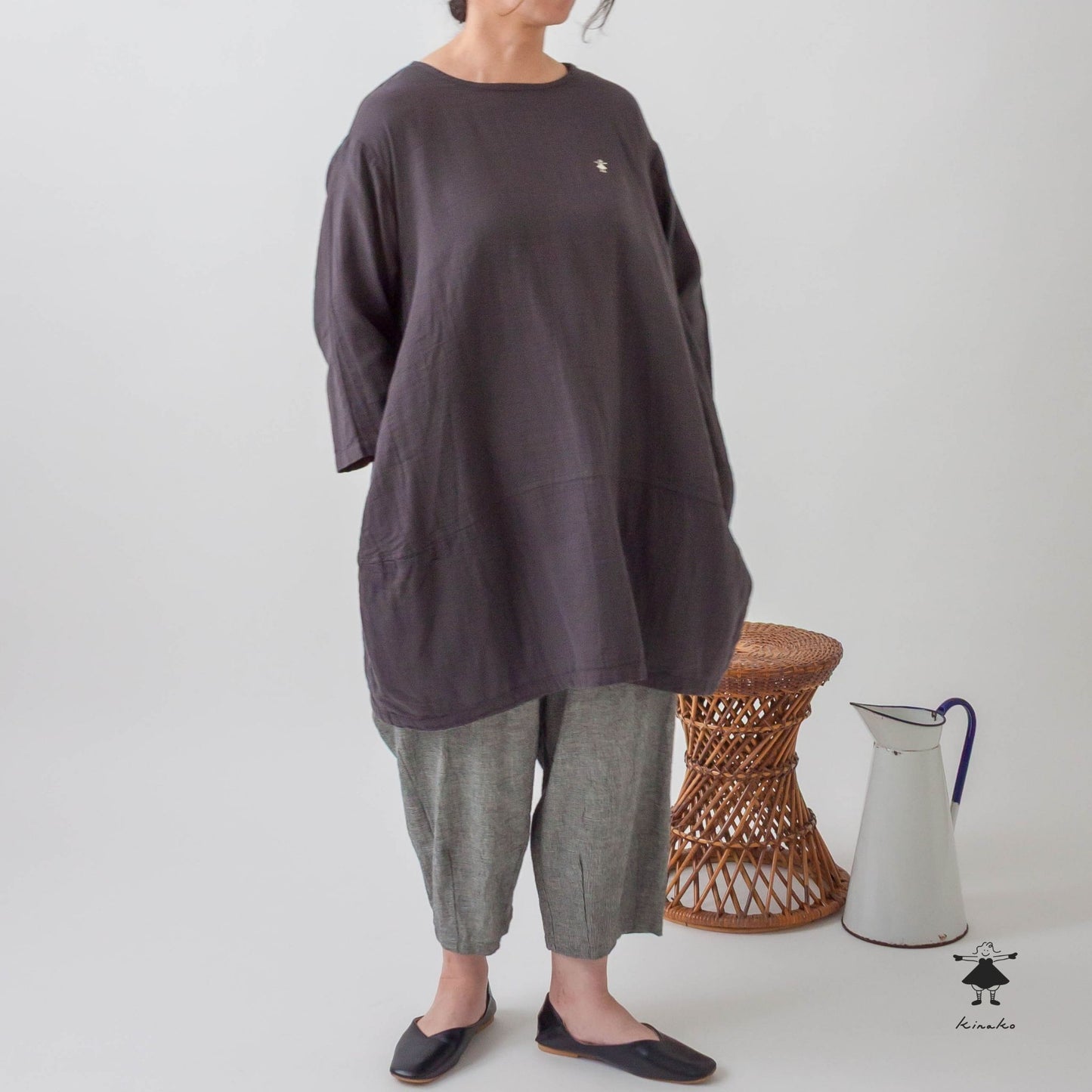 ダブルガーゼバルーンチュニック