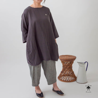 ダブルガーゼバルーンチュニック