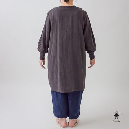 ダブルガーゼリブチュニック