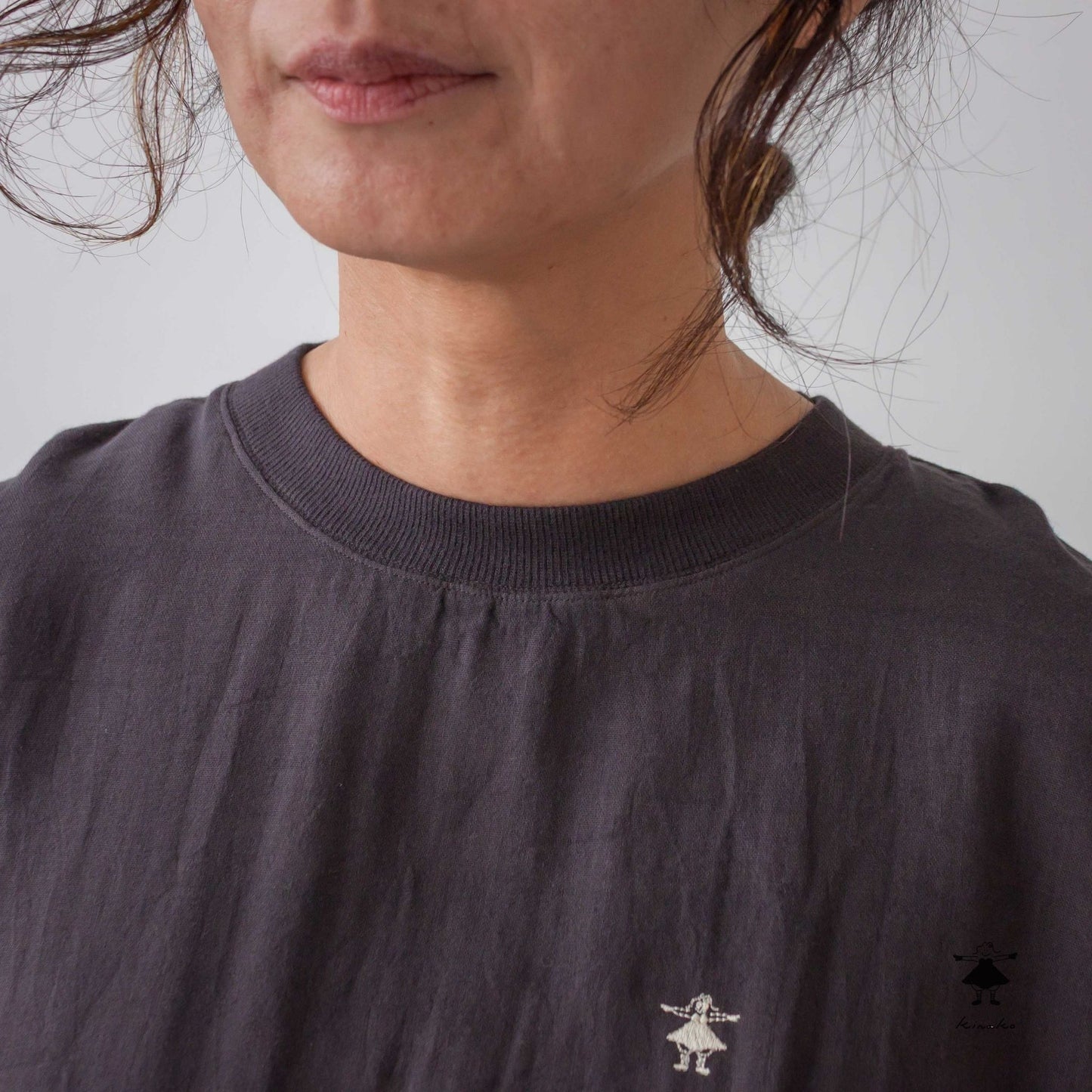 ダブルガーゼリブチュニック