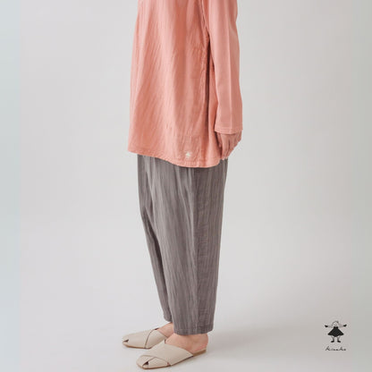 ダブルガーゼ後ポケットパンツ