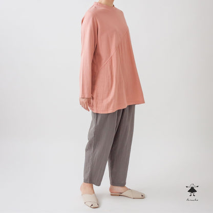 ダブルガーゼ後ポケットパンツ