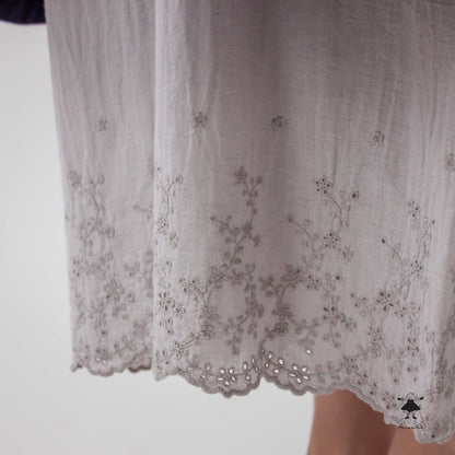 シングルガーゼスカラップペチパンツ