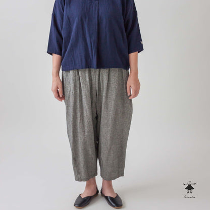 千鳥格子ダーツパンツ