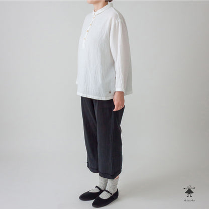 トリプルガーゼ ワイドパンツ