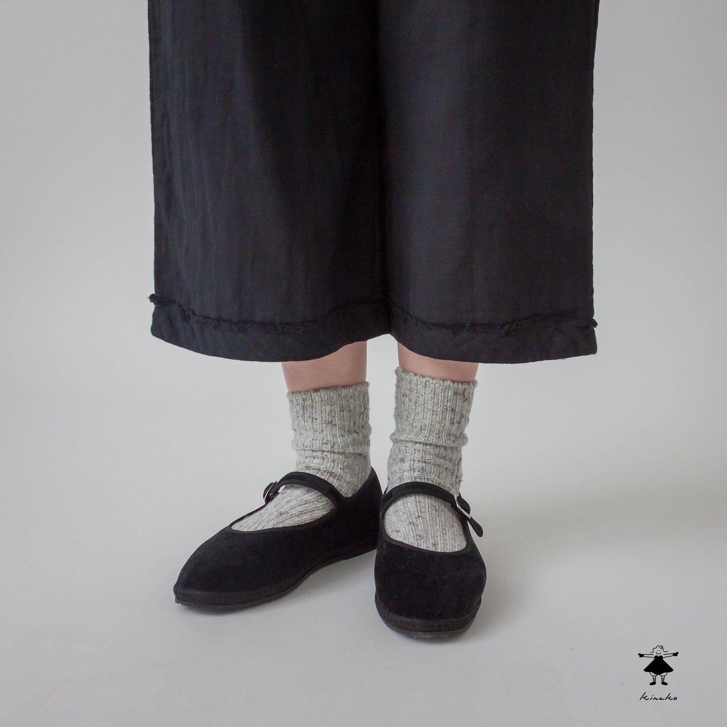 トリプルガーゼ ワイドパンツ