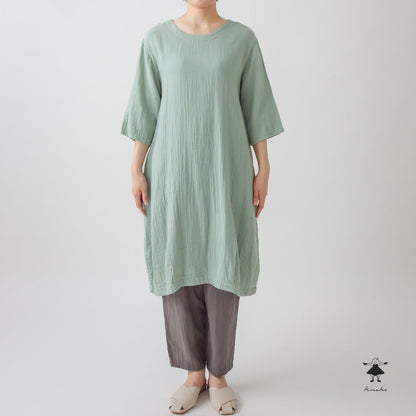 ダブルガーゼバルーンワンピース