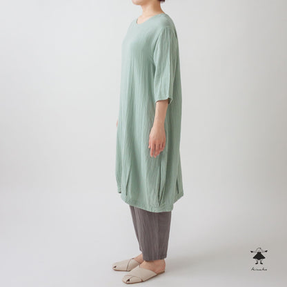 ダブルガーゼバルーンワンピース